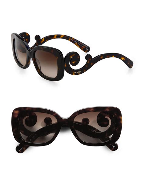 beyond the rack prada havana baroque sunglasses|Prada baroque sunglasses.